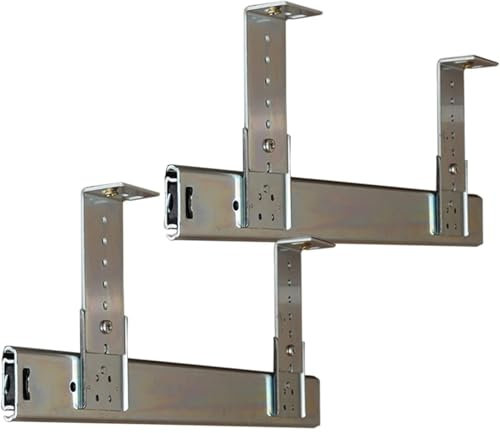 CYPOSLDN Drawer Slides Telescopic Slides for Piano All Metal Ball Bearing Keyboard Slide Under Desk Keyboard Tray Sliding Rails for Drawer/Shelf,350mm