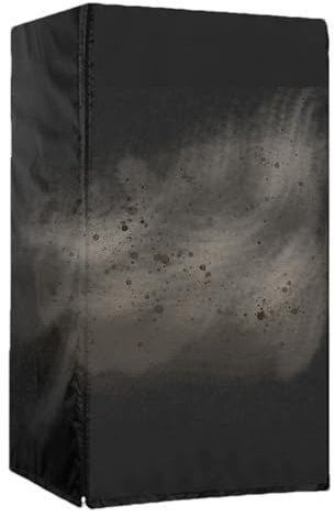 Fridge Cover Outdoor Dustproof Freezer Covers Oxford Cloth Waterproof Fridge Protector, Upright Freezers Cover Freezer Cover for Winter Protection