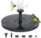 Solar Springbrunnen Verbesserter, 16cm Solar Teichpumpe mit 6 Effekte Solar Wasserpumpe Solar schwimmender Fontäne Pumpe für Gartenteich Oder Springbrunnen Vogel-Bad Fisch Behälter
