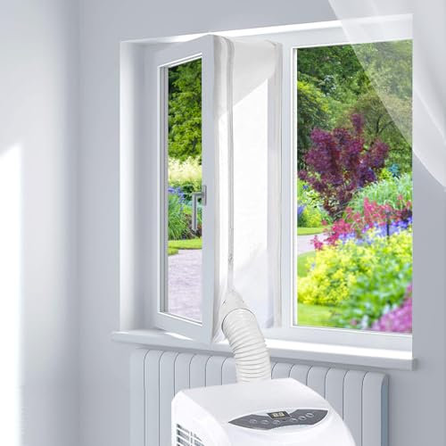 Wäschetrockner Dachfenster,Fensterabdichtung für mobile Klimageräte,Air Stop zum Anbringen an Fenster,Universal-Fensterdichtung für Klimaanlagen Wäschetrockner und Ablufttrockner