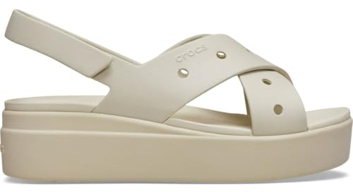 Crocs Damen Brooklyn 4u Cross Strap SandalKeilsandale