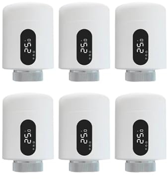 Tuya Smart Zigbee3.0 Thermostatic Radiator Valve Connected Zigbee For(ME173-Zigbee 6pcs)