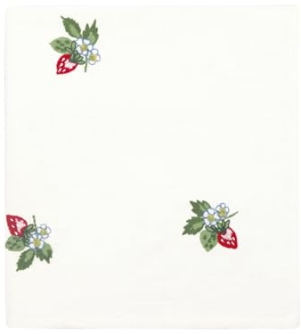 GreenGate Berry Tischdecke White 150x150cm