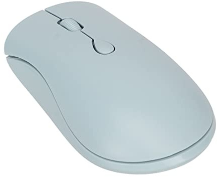 HEEPDD Souris sans Fil Silencieuse, Matériau ABS, Conception Ergonomique Rechargeable 1600 Dpi pour Ordinateur Portable et Bureau (Blue)