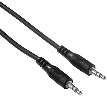 Hama Verbindungskabel 3,5-mm-Klinke, Stecker - Stecker, Stereo, 1,5 m