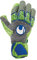 Uhlsport Herren Tensiongreen Supergrip Reflex Torwarthandschuhe, Dark grau Melange/Fluo gr, 11