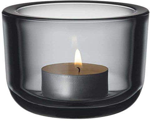 Iittala Valkea Windlicht, grau, 60 mm