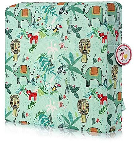 Zicac Toddler Booster Seat Dining Chair, Green | Removable, Non-slip, Adjustable Straps, Kids Baby Booster Cushion for Dining Table, 2 Years+