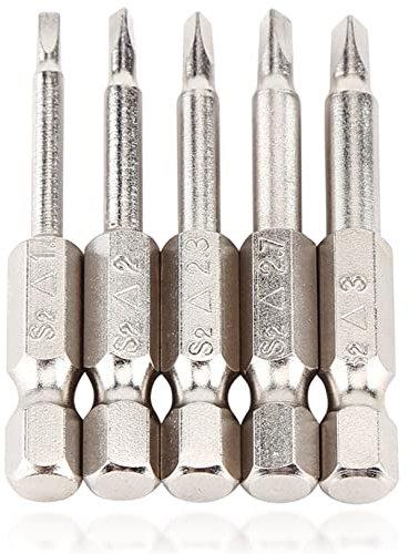 Sechskantschaft-Magnetschraubendreher-Schraubendreher-Bitsatz dreieck schraubenzieher Stahl-Schraubendreher-Bohrer-Satz-Bits TA14 dreieck schraubenzieher TA18, Juegos de puntas