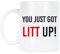 You Just Got Litt Up Kaffeetasse Louis Litt Tasse Tasse