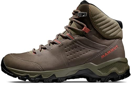 Mammut Nova IV Mid GTX Women | Wanderschuhe für Damen, wasserdichte Trekkingschuhe, Outdoor Schuhe, Gore-Tex Bergschuhe, Sportschuhe für Hiking | Bungee-Apricot Brandy, 8