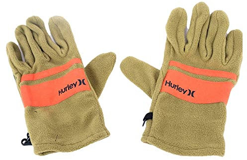 Hurley Herren Gloves M Arrowhead Fleece Handschuhe, Grün (medium olive), L-XL EU