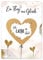 Joli Coon Valentinstag Karte - Ich liebe Dich Rubbelkarte