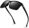 GQUEEN Sonnenbrille Herren Damen Polarisierte Retro Fahren Angeln