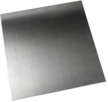 YTGZS 6061 Placa de Aluminio Plancha Aluminio Chapa de Aluminio Plata Hoja de Aluminio Fino para Maquetas de Construcción Espesor 8mm a 10mm,Largo 200mm Ancho 200mm,8mmx200mmx200mm