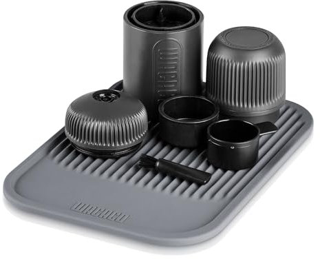 WACACO Coffee Mat, Multi-Purpose Drying Mat and Tamping Mat, Made of Food-Grade Silicone(S)