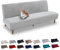 Lydevo Sofabezug ohne Armlehnen 3 Sitzer Sofabettüberzug Stretch Armlehne Sofabettüberzug Sofabezug Armlos Clic Clac Elastisch Couchbezug Futon für Klappcouch ohne Armlehnen，Samt#
