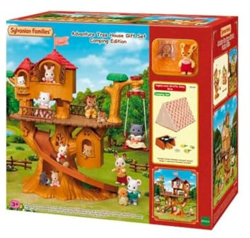 SYLVANIAN FAMILIES Casa sull'albero Gift Set - Edizione Campeggio