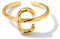 MAYIYAHO Capital A-Z Initial Ringe für Frauen Männer Edelstahl Briefring Gothic Alphabet Gold Farbe Ring Paar Schmuck Bijoux Femme