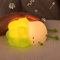 URAQT Lying Flat Vegetable Kids Night Light, Portable LED Cute Baby Night Light Kids Lamp, USB Rechargeable Battery Silicone Dimmable Vegetable Sleep Lamp for Baby, Children, Teenagers Bedroom Decor