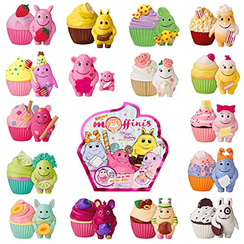 Generisch Blue Ocean Moffinis Figur Sammelfigur Serie 4 - Magic Bakery - Moffini Muffin Monster - Figur Auswahl (Alle 16 Figuren)
