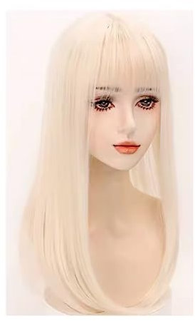 Unsichtbare Echthaar-Topper for Frauen, Clip-in-Topper mit Pony, Fransen, glattes Haar for Haarvolumen, täglicher Gebrauch (Color : Silver)