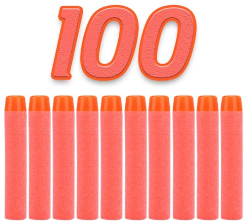 König Design Nerf Pfeile - Nerf Darts Nerf Munition Pfeile Dart Bullets Refill Darts Foam Pfeile für N-Strike Elite Blasters Series Hasbro Fortnite