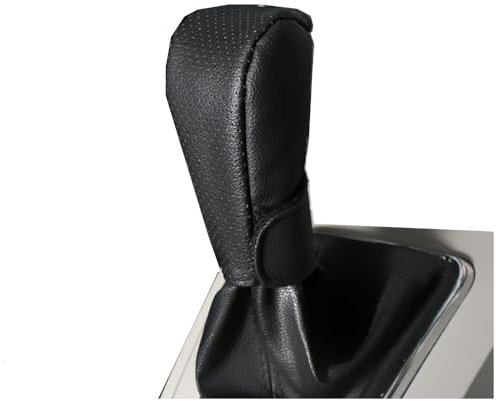 Auto Schaltknauf Abdeckung für Audi R8 RS3 RS4 RS5 RS6 RS7 A1 A3 A4 A5 A6 A7 A8, Schaltknauf Überzug Interieur Dekoratives Anti Rutsch Schutzhülle Zubehör,A
