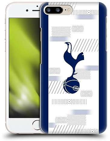 Head Case Designs Officially Licensed Tottenham Hotspur F.C. White 2023/24 Badge Hard Back Case Compatible With Apple iPhone 7 Plus/iPhone 8 Plus