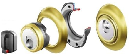 DEFENDER MAGNETICO ANTIACIDO MR500Y-25D1 DIAMETRO mm.50 OTTONE LUCIDO
