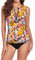 WOWENY Damen Schwimmshirt Ärmellose Tankini Damen badeshirt Rash Guard Sonnenschutz Swimsuits Bademode surf Shirt Strand Swimming Vest,PC,L