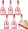 JP.Chenet Rosé IGP, alkoholfrei, sortenreines Weinpaket + VINOX Winecards (6x0,75l)