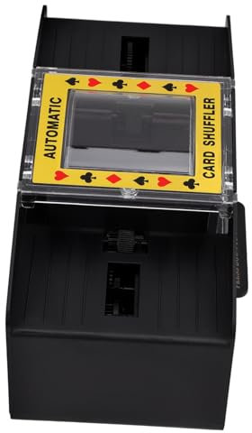JOINPAYA Kartenmischmaschine Spielkarten-automat Poker-mischmaschine Spielzubehör Leichtes und Leises Werkzeug