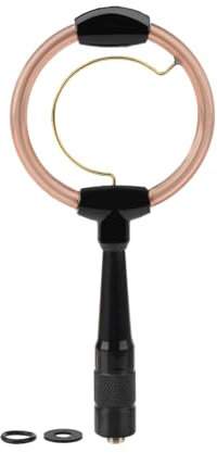 Bingfu VHF UHF 136-174MHZ 400-470MHZ (144/430MHZ) Dual Band Ham Radio Loop Antenna for Kenwood Wouxun Baofeng Radios BF-F8HP UV-5R UV-82 BF-888S Two Way Radio
