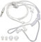 Cosiki Luftschlauch-Kopfhörer, Luftschläuche mit Geräuschreduzierung, Tragbar, Binaural, 3,5 Mm, Luftschlauch-Headset, Luftschlauch-Ohrhörer, Ergonomische Strahlungskopfhörer,