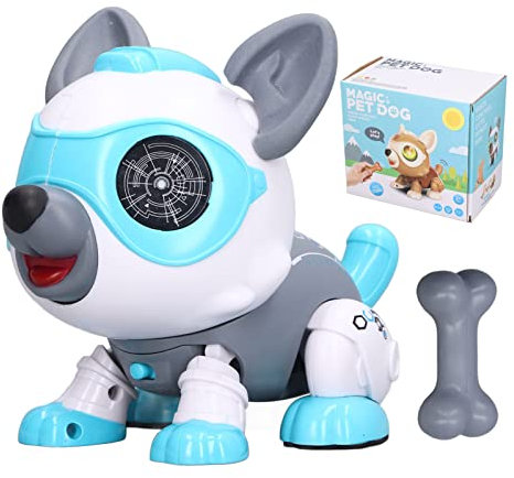 SUPYINI Juguete para perros con mando a distancia, control remoto, sensor táctil extraíble, juguete para cachorros, voz para control