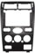 Marco Panel Salpicadero con GPS Coche Pantalla Grande 2 DIN 9 Pulgadas para F&ORD para Mondeo 2000 2001 2002 2003 Marco De Radio(Black)