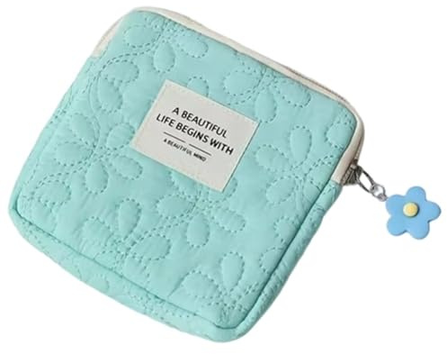 Uzztfa Aufbewahrungstasche Für Damenbinden, Preppy-periodentasche Für Frauen, Süße Tragbare Periodentasche Reißverschluss, Tasche Für Damenbinden Und Tampons Für Die Handtasche