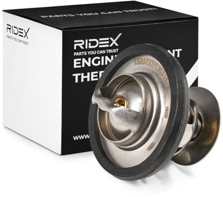 RIDEX 316T0113 Thermostat Kühlmittel Kühlwasserthermostat mit Dichtring 88°C Kompatibel mit FORD Fiesta Mk6 Schrägheck JA8, JR8 1096283 1338F5 9661331580