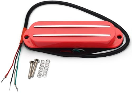 Bosiyrggrl Pink Humbuckers Single Coil Pickups Humbuckers for Single Size Pickups Electric Guitar