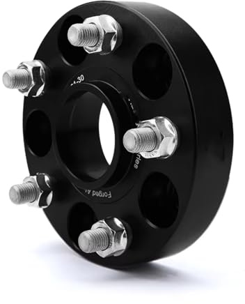 Distanzscheiben Set 2 stück 15-50mm Rad Spacer Adapter Flang PCD 5x 114,3 CB 67,1mm 5 Lug Anzug Spurverbreiterungen(2PCS 20MM)