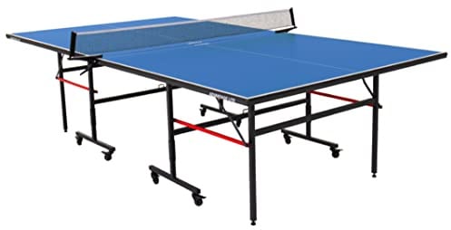 STIGA Advantage Series Indoor Ping Pong Table, Foldable Table Tennis Table - 12, 15, 18, and 25mm Tabletops - Quickplay 10 Minute Assembly - Playback Mode - Recreational- to Tournament-Level