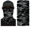 ShopINess Unisex Schlauchschal Halswärmer Neckwarmer Multifunktions schlauchtuch für Motorrad Bikes Sport Tarnfarbe Stil (Tarnfarbe Grau)