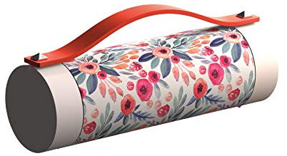 Asobu - Clutch N Go - Fashion Isloierflasche mit Geheimfach Blumendekor