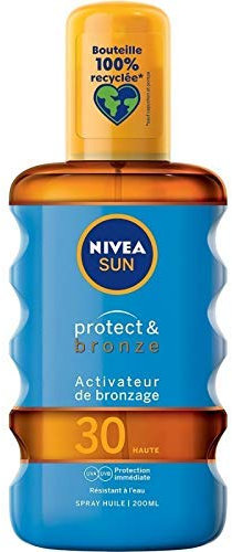 NIVEA - Sun Huile Protect Et Bronze Fps30 200Ml - Lot De 3 - livraison offerte