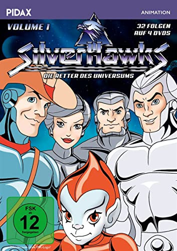 Silverhawks - Die Retter des Universums, Vol. 1 / Die ersten 32 Folgen der Kult-Serie (Pidax Animation) [4 DVDs]