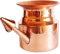 Kraaftsmit Pot ayurvédique Jal Neti Lota en cuivre pur pour le nettoyage des sinus et du nez 250 ml