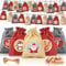 Alintor Adventskalender zum Befüllen, 24 Weihnachtskalender Zum Befüllen, 18 x 13 cm Groß Adventskalender Selber Befüllen, Adventskalender Säckchen, Adventskalender 2024 Kinder