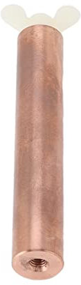 Shipenophy Reemplazo de ánodo de Cobre, Ahorro de Costos de Cloro, ánodo de Ionizador de Piscina Solar de Superficie Brillante con Tornillo para Piscina para Bañera de Hidromasaje
