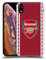 Head Case Designs Officially Licensed Arsenal FC Home 2022/23 Crest Kit Soft Gel Case Compatible With Apple iPhone XR